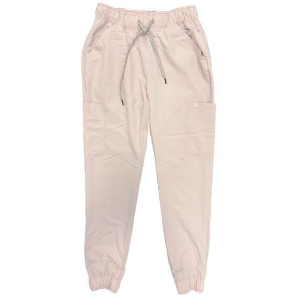 Jaanuu 5-Pocket Jogger Scrub Pants — Blushing Pink 🌸 Sz Small - Picture 6 of 10